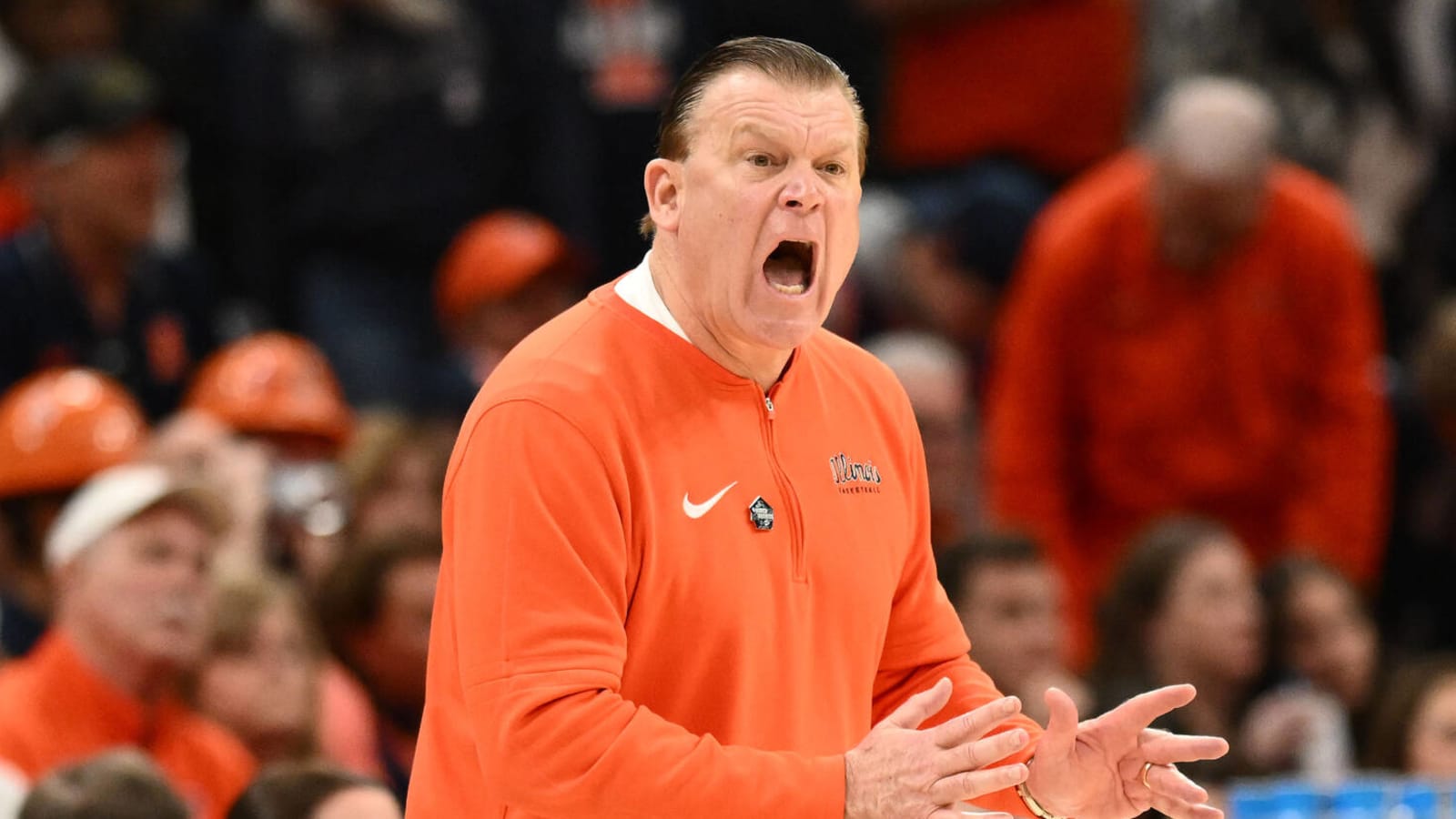 Watch: Illinois HC pokes fate as team unravels