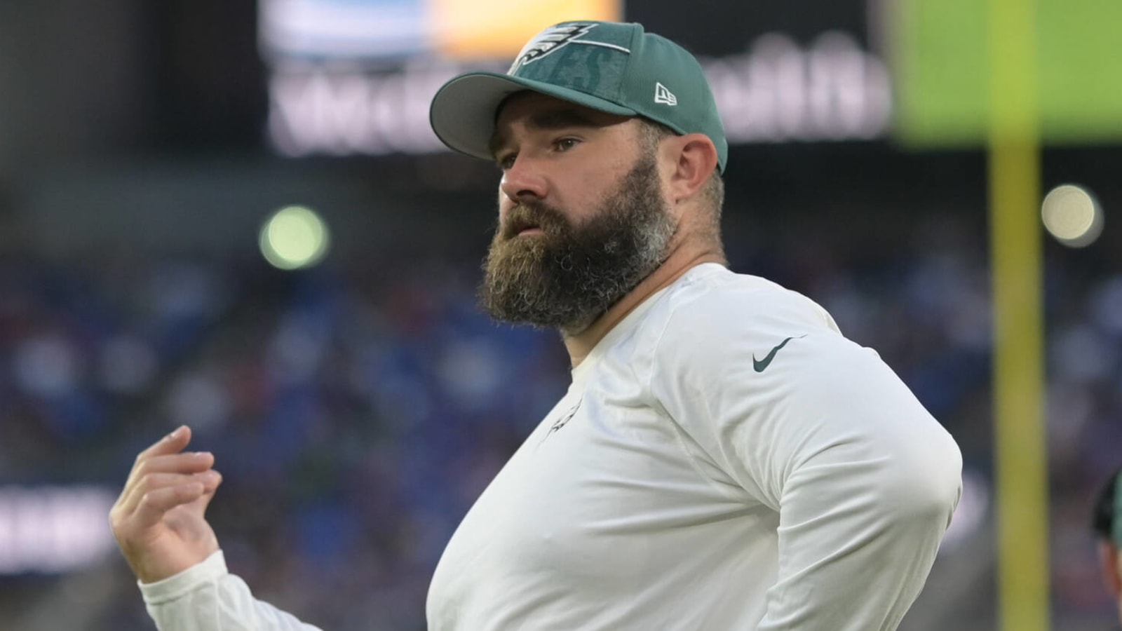 Watch: 'Captain Obvious' Jason Kelce really loves easy scoring drives