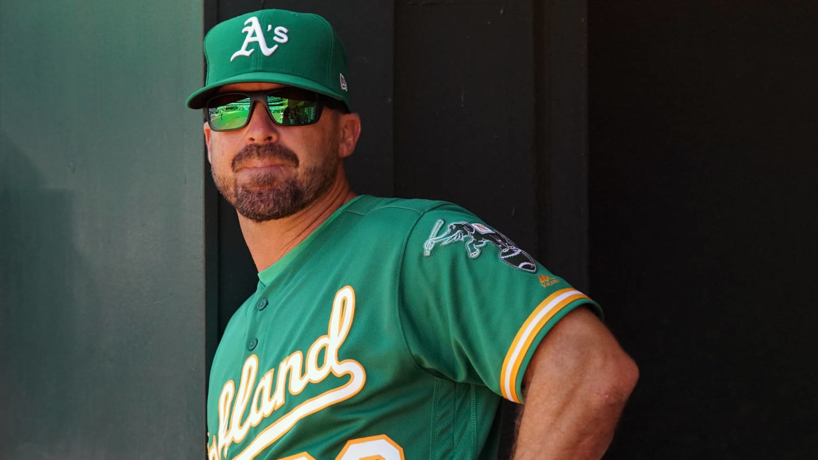 A's bench coach Ryan Christenson apologizes for unintentional Nazi salute