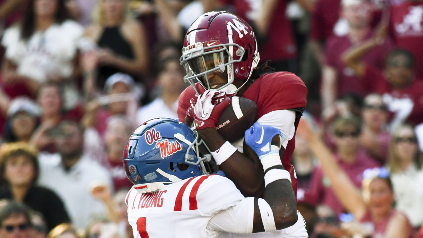 Alabama wide receiver ‘freaking balling’ in spring practice in return from injury
