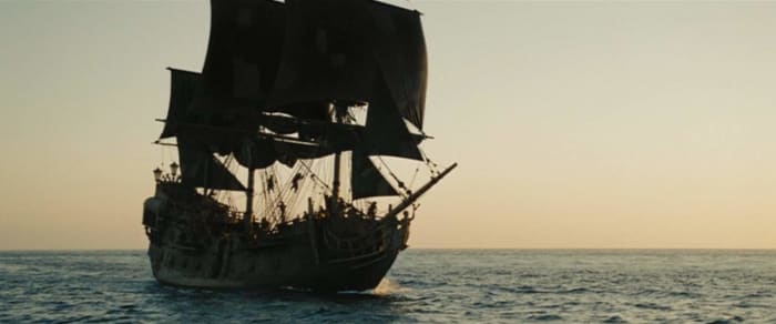 The Black Pearl - “Pirates of the Caribbean: The Curse of the Black Pearl” (2003)