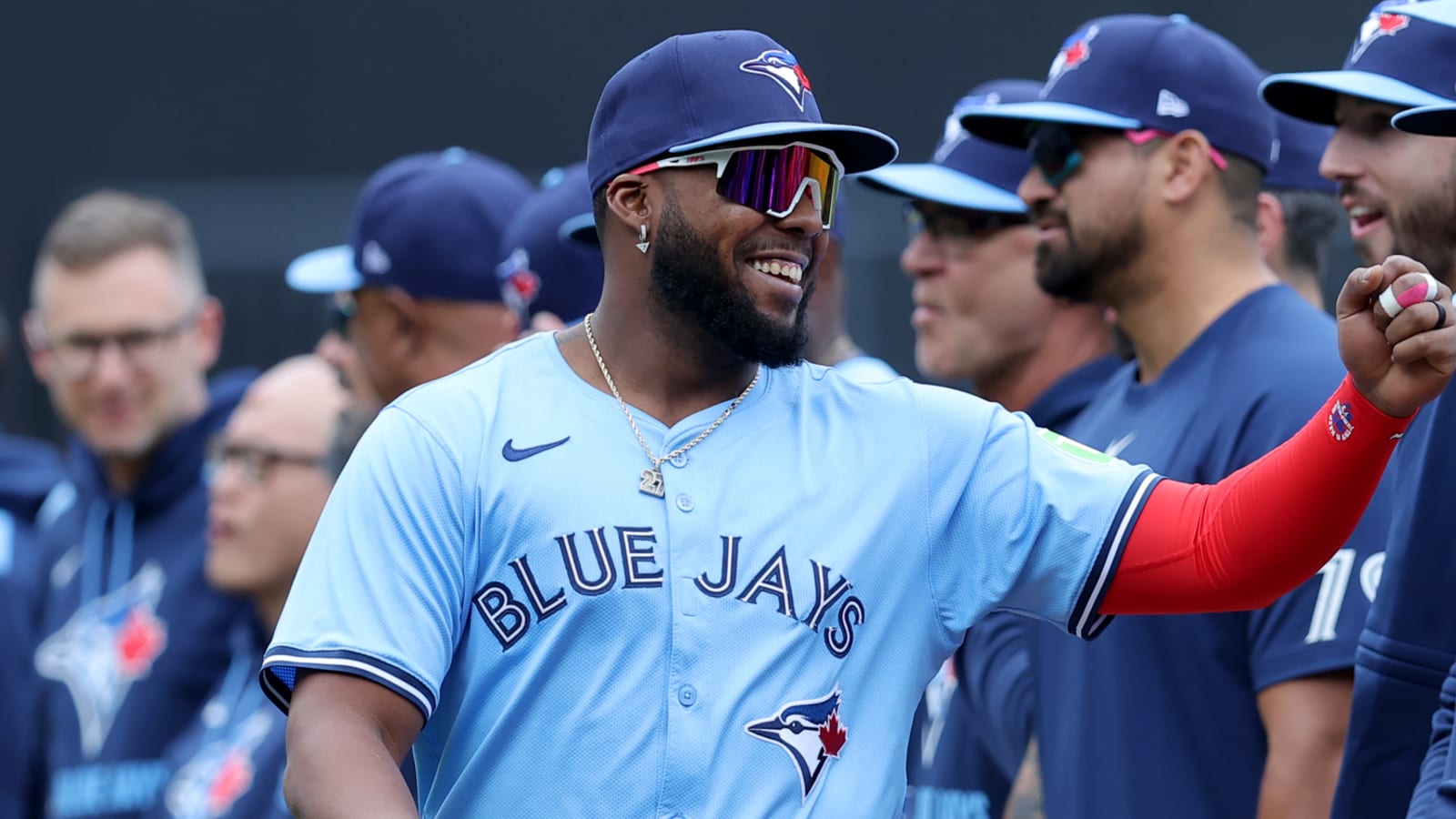 Vladimir Guerrero Jr. had great reaction to being cheered by Mets fans
