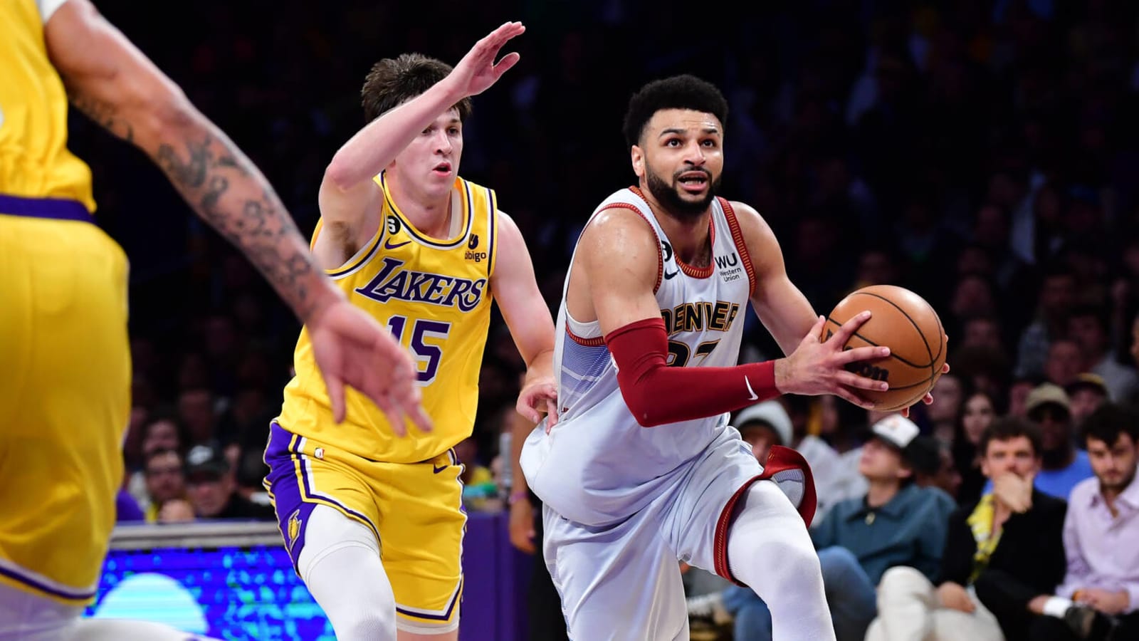 Nuggets' Jamal Murray laughs off chatter around Lakers