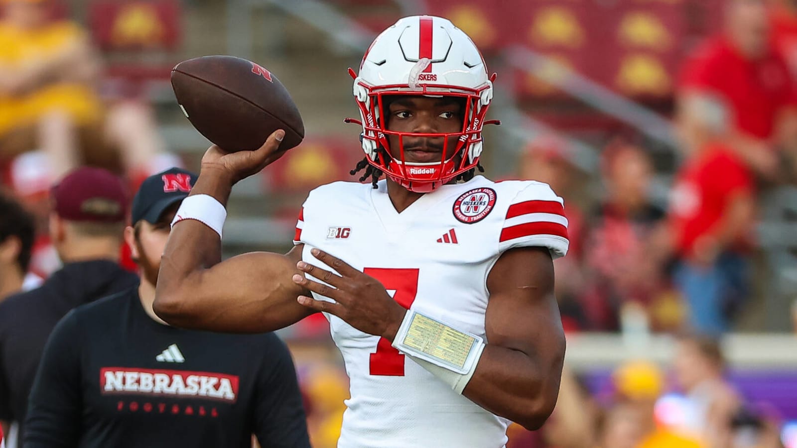 How many chances will Nebraska give QB Jeff Sims?