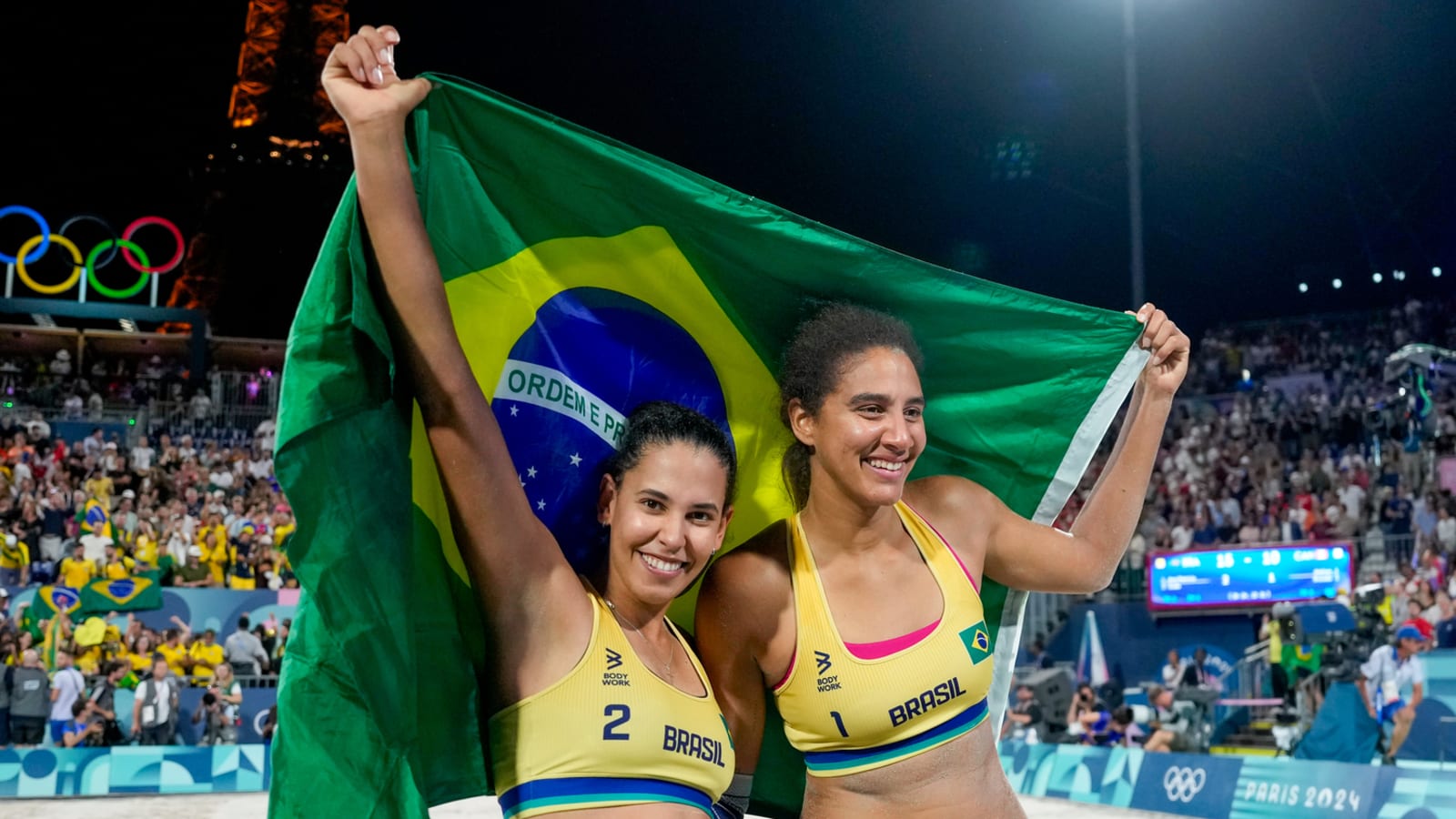 Brazil wins first women's beach volleyball gold in 28 years Yardbarker