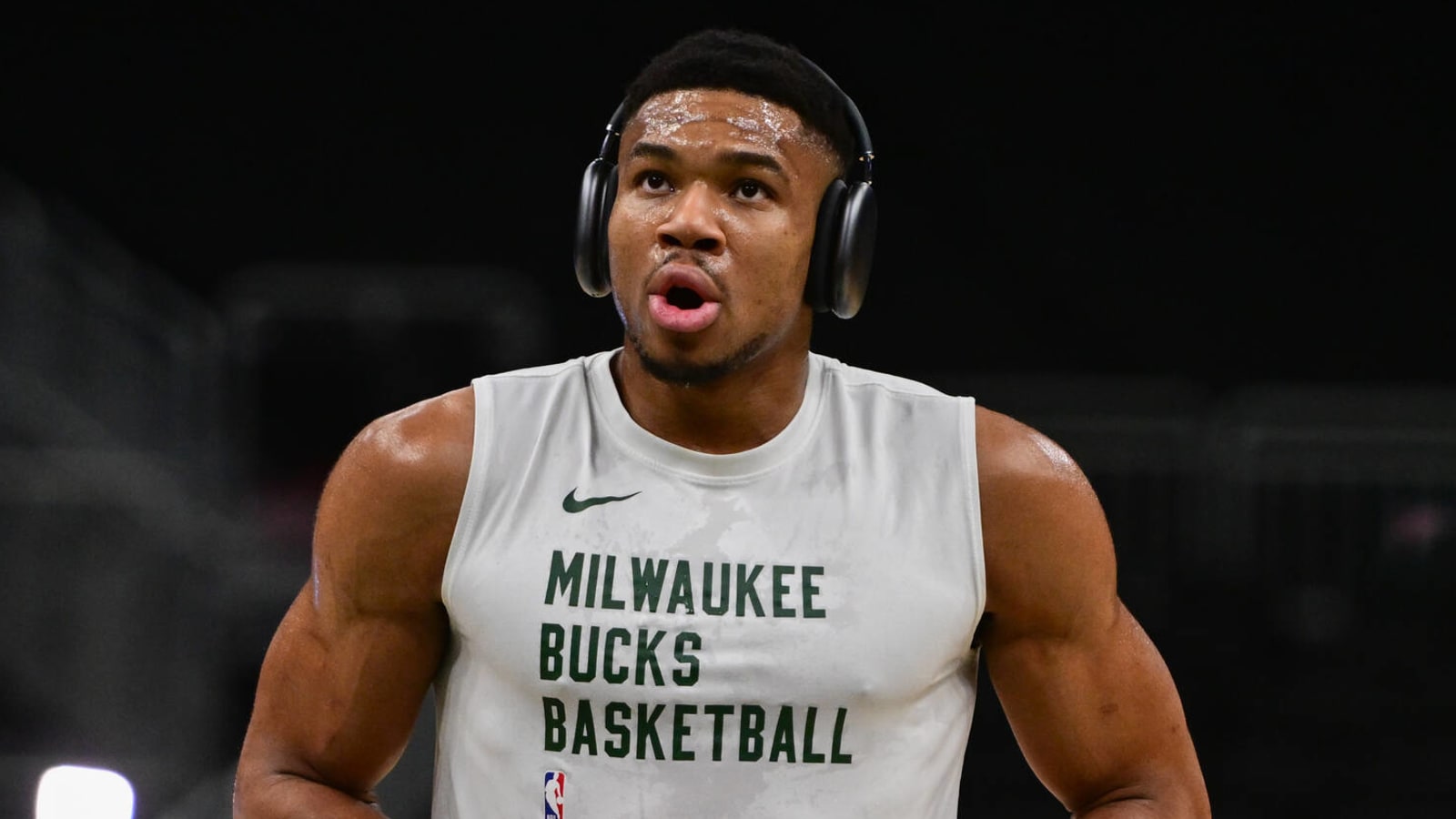 Watch: Giannis gets a technical foul for knocking Haliburton to the floor