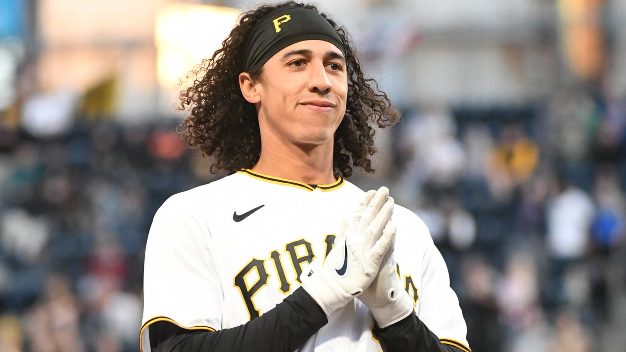 Pirates' Cole Tucker jokingly offers child-naming rights to