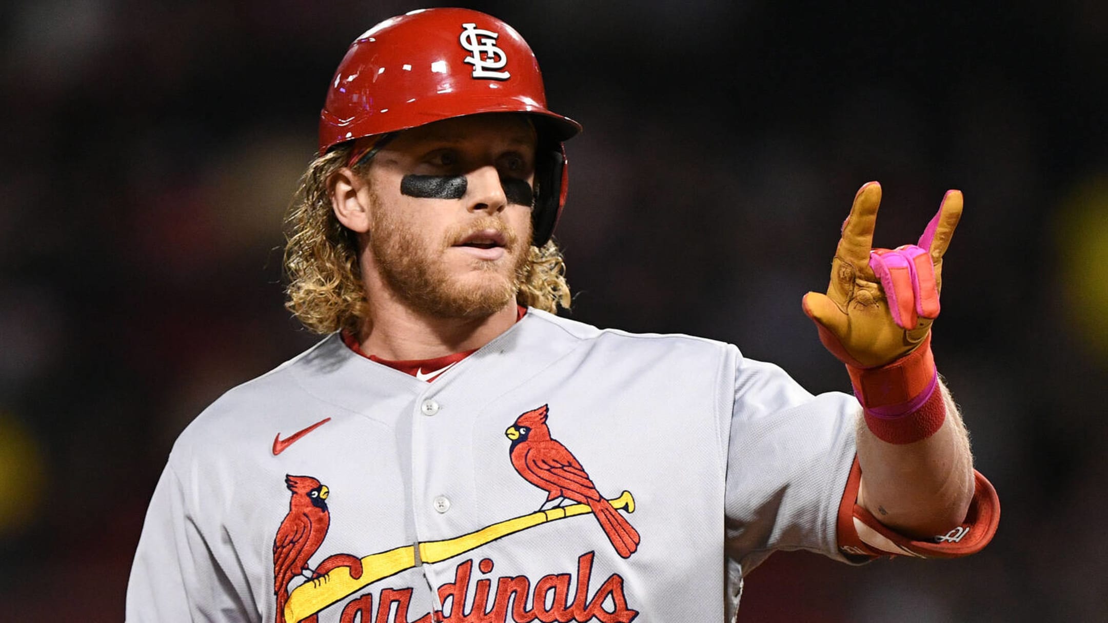 Harrison Bader talks after getting back to the big leagues 