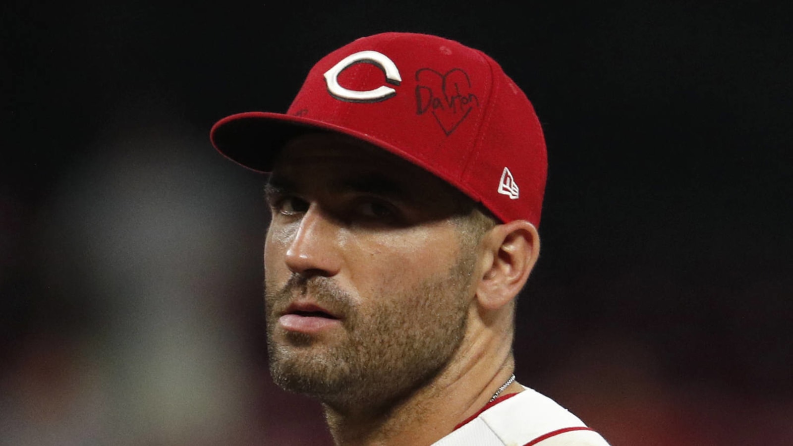 Joey Votto was squeezed three times by Angel Hernandez on strikeouts