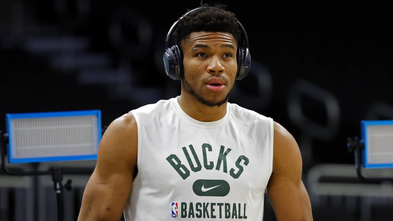 Giannis Antetokounmpo 'all good' after suffering ankle injury