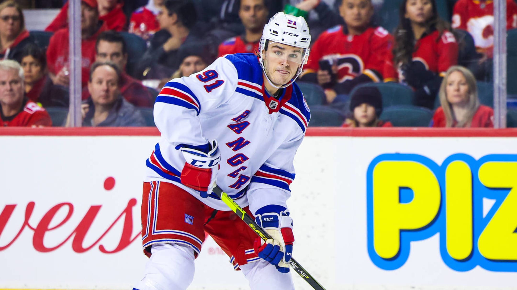 Rangers' Sammy Blais exits preseason game with injury but 'should be fine