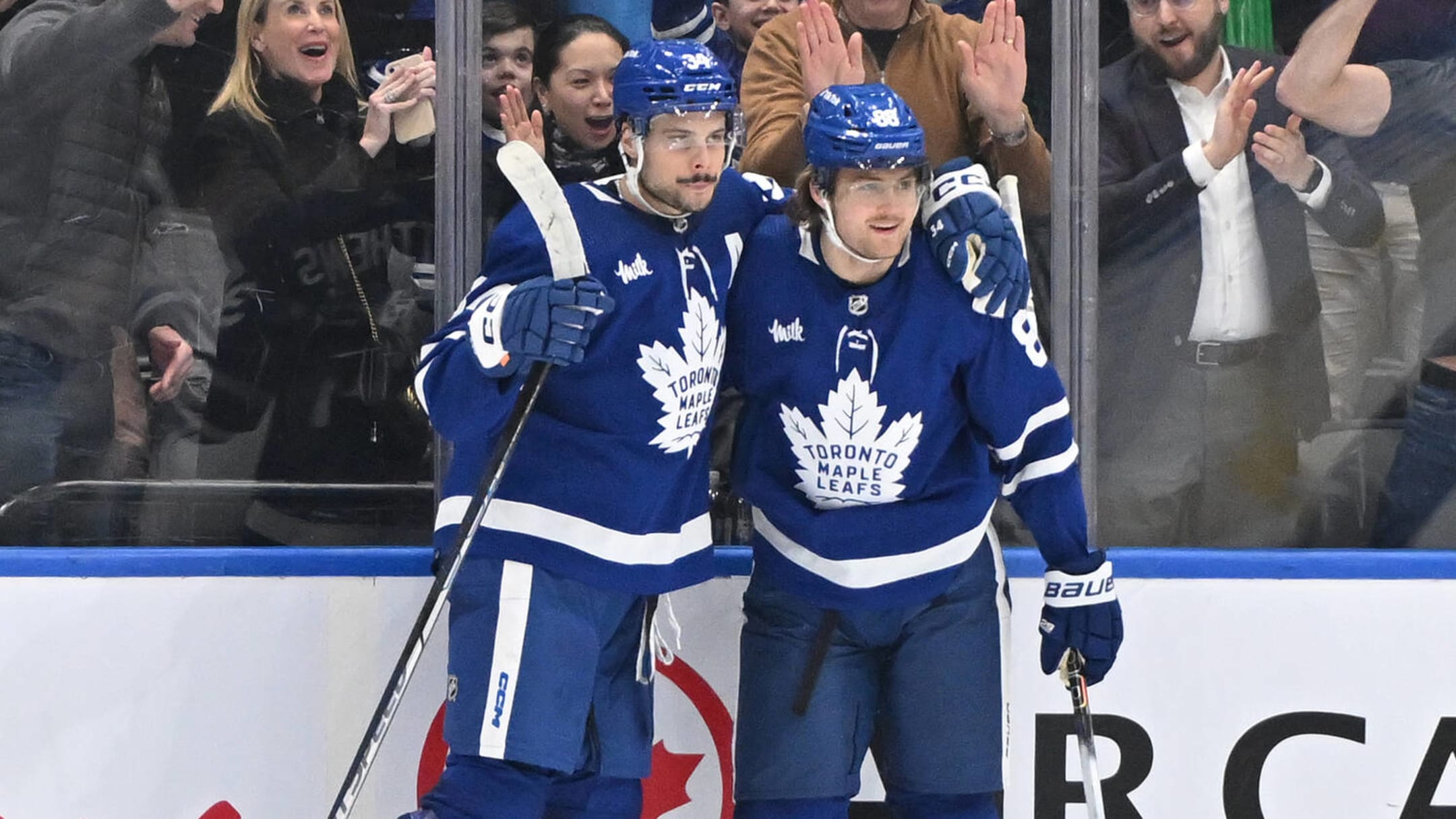 The Go Leafs go Marner and Nylander and Matthews Toronto Maple
