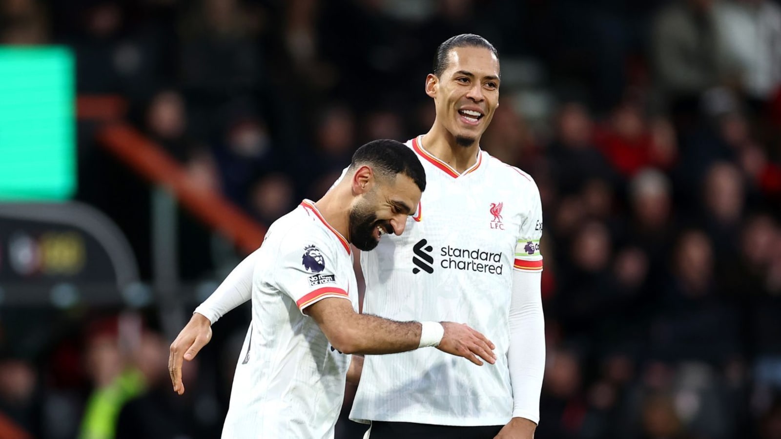Virgil van Dijk sends contract message after ‘outstanding’ Bournemouth performance