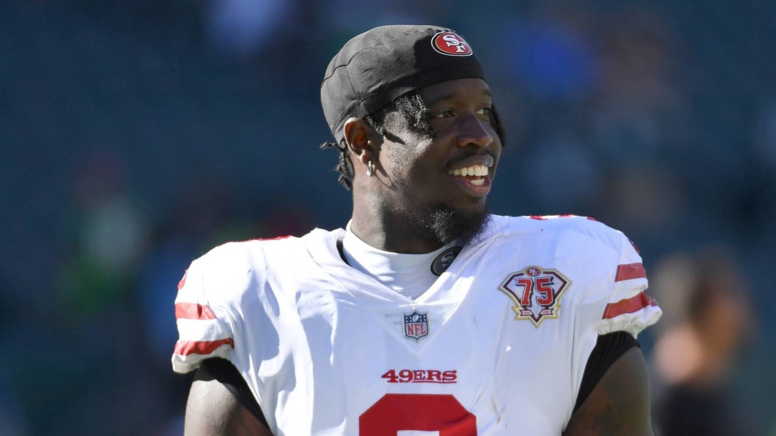 Jaquiski Tartt shares great message after costly mistake in NFC title game