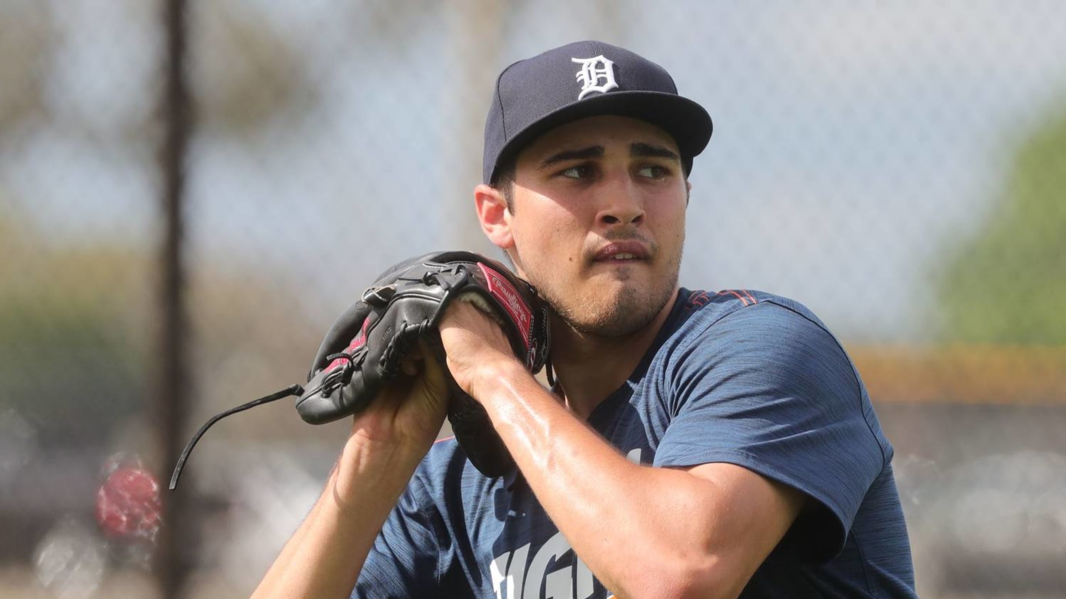 Watch: Detroit Tigers' Casey Mize throws bullpen session at