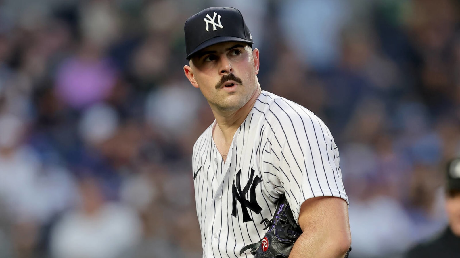 Carlos Rodon addresses blowing kiss at fan