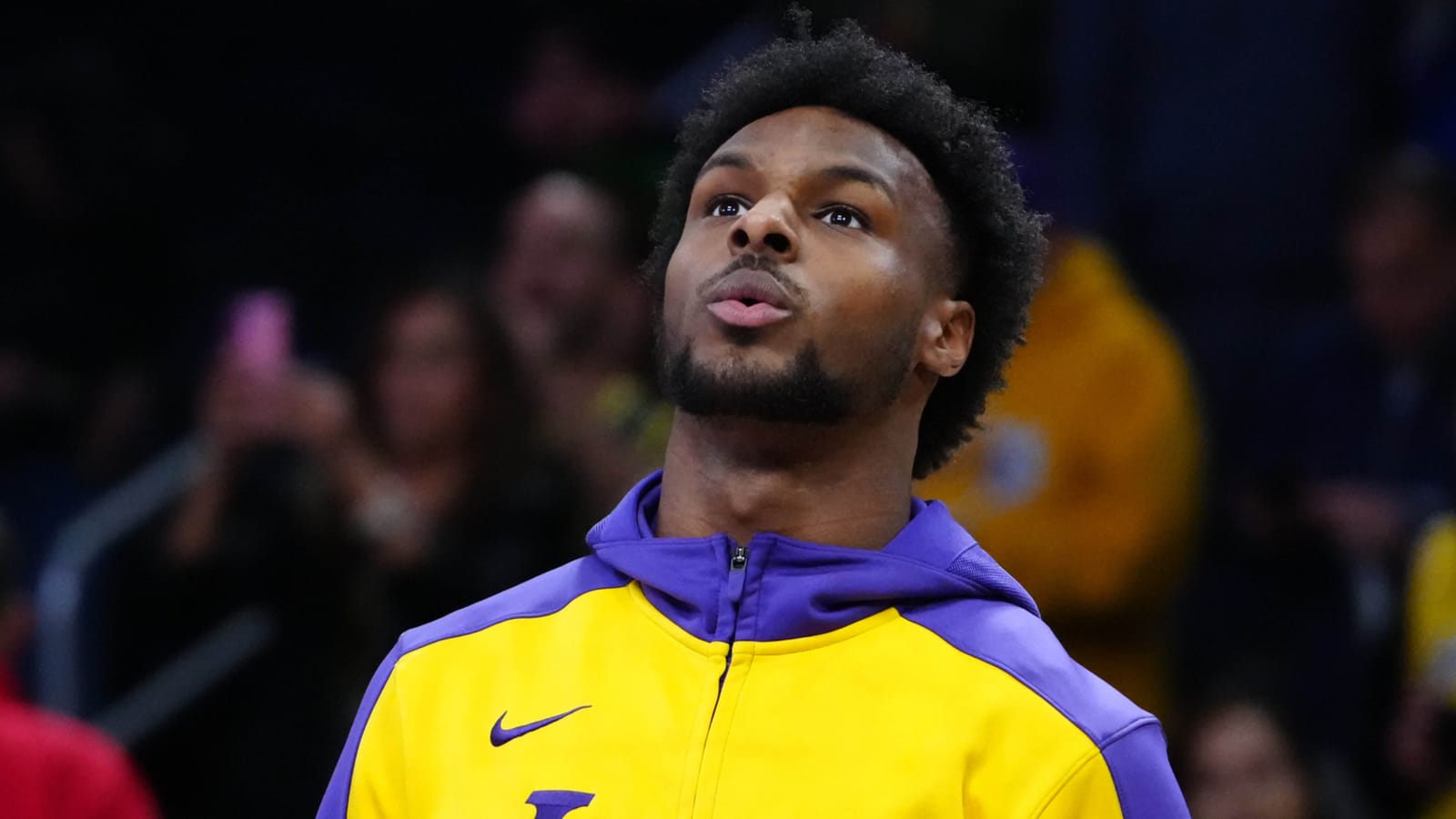 Bronny James gets honest about dealing with criticism, negativity