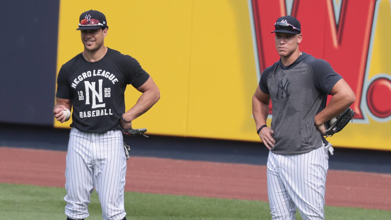 Yankees manager Aaron Boone says Giancarlo Stanton is healthy