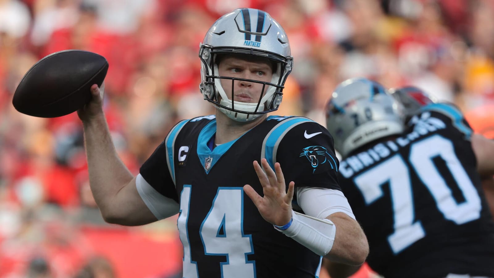 Panthers HC believes QB Sam Darnold 'is going to play significantly better'