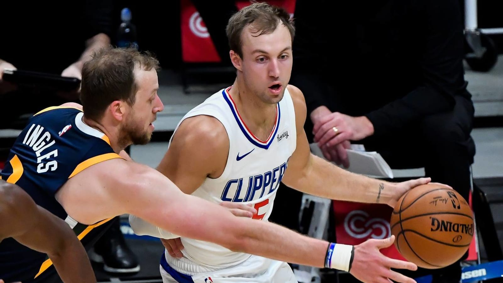 Luke Kennard had no limit against the Houston Rockets.