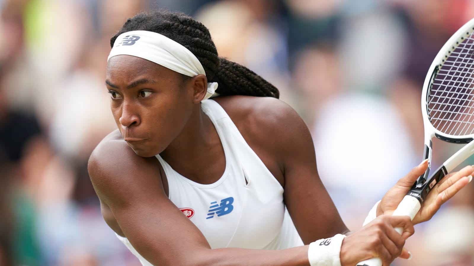 Coco Gauff eliminated at Wimbledon by Angelique Kerber