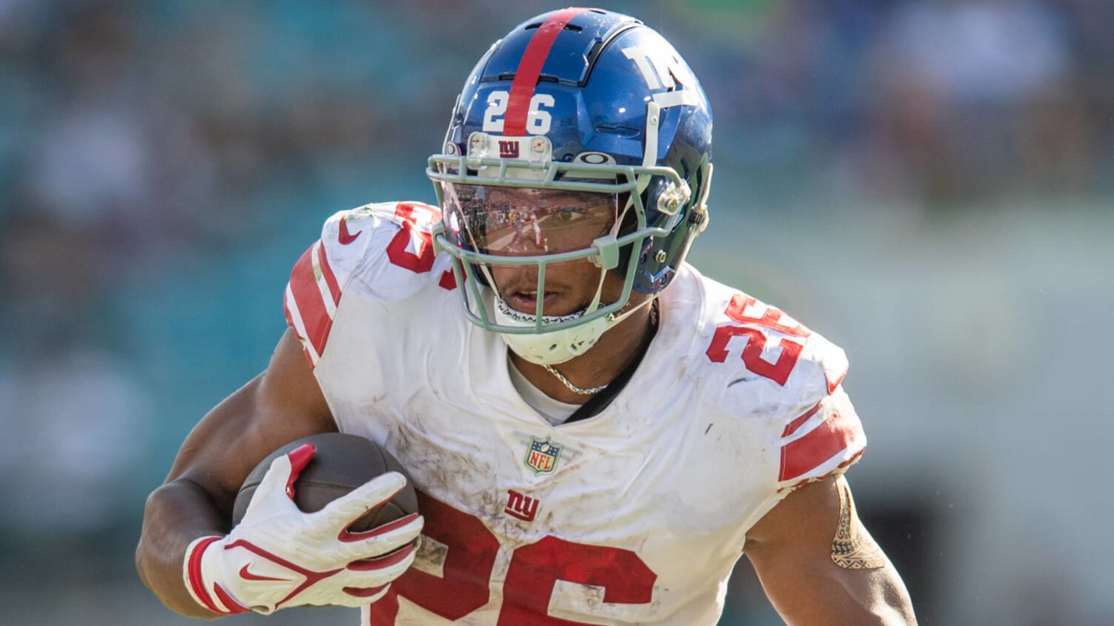Giants table contract talks with RB Saquon Barkley
