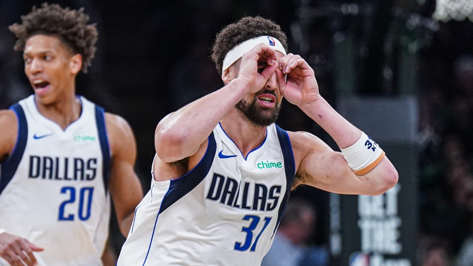 Mavericks show encouraging signs in upset win over Celtics