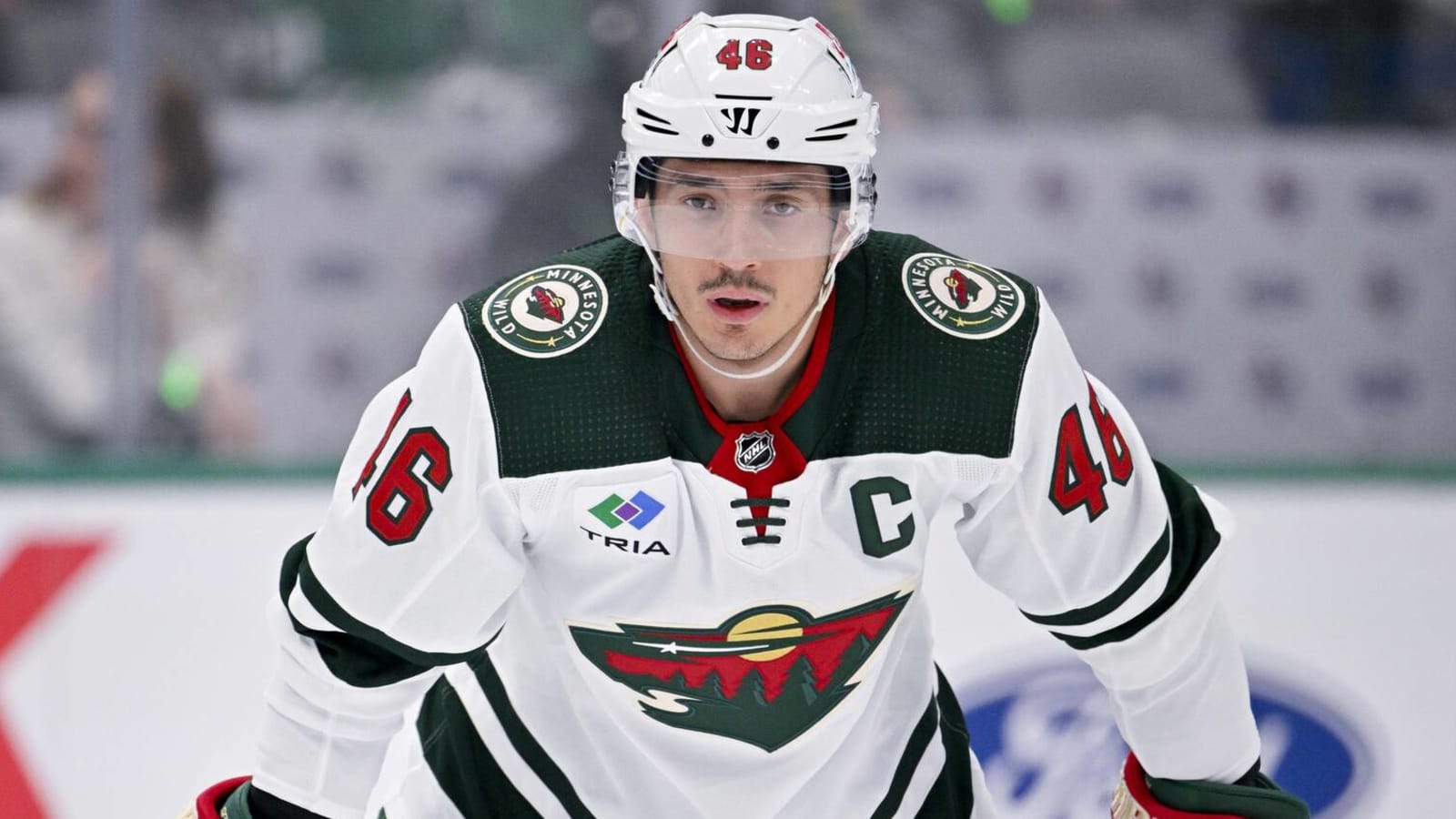 Wild captain week-to-week with upper-body injury