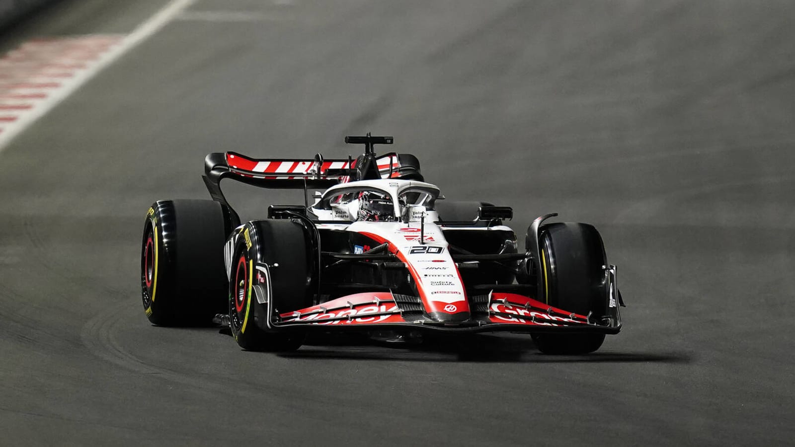 Watch: Kevin Magnussen collides with Yuki Tsunoda as the Japanese driver is forced to retire from the Chinese GP