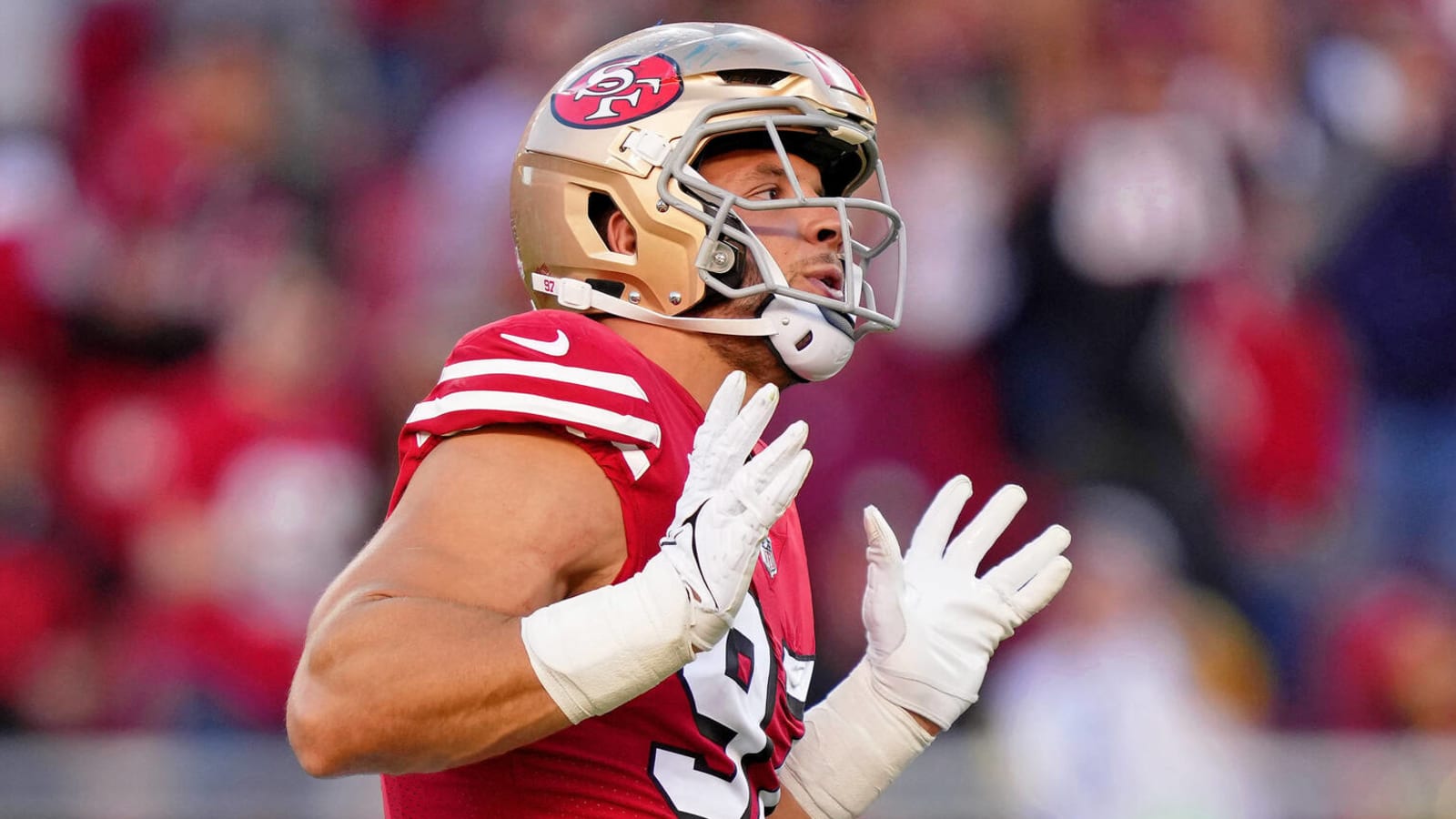 Nick Bosa's status for 49ers Week 6 game vs. Falcons revealed