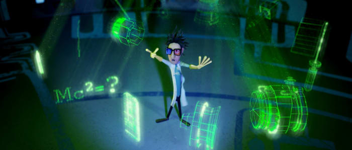 The Spanish dub gives Flint a fitting name