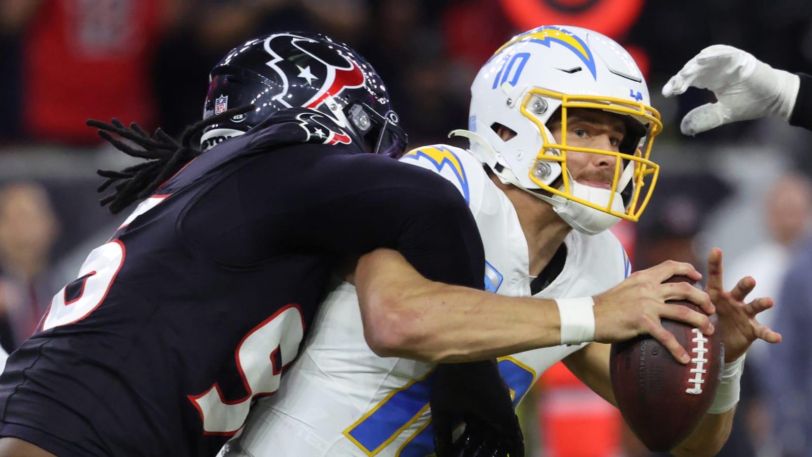 Chargers' Justin Herbert takes blame for loss to Texans