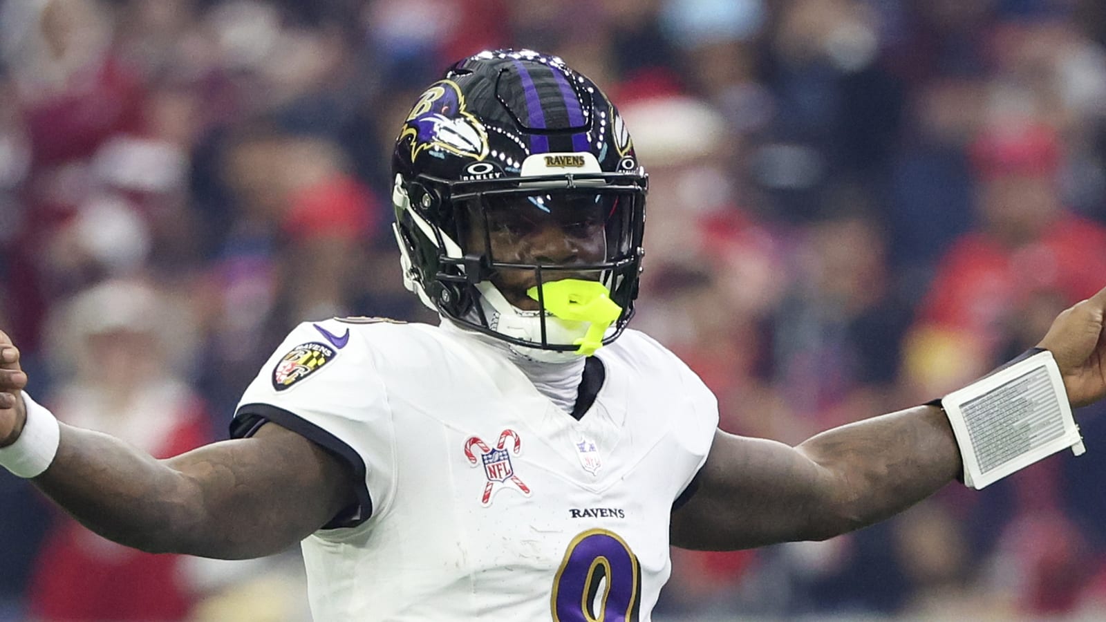 Ravens' Lamar Jackson discusses making history in win over Texans