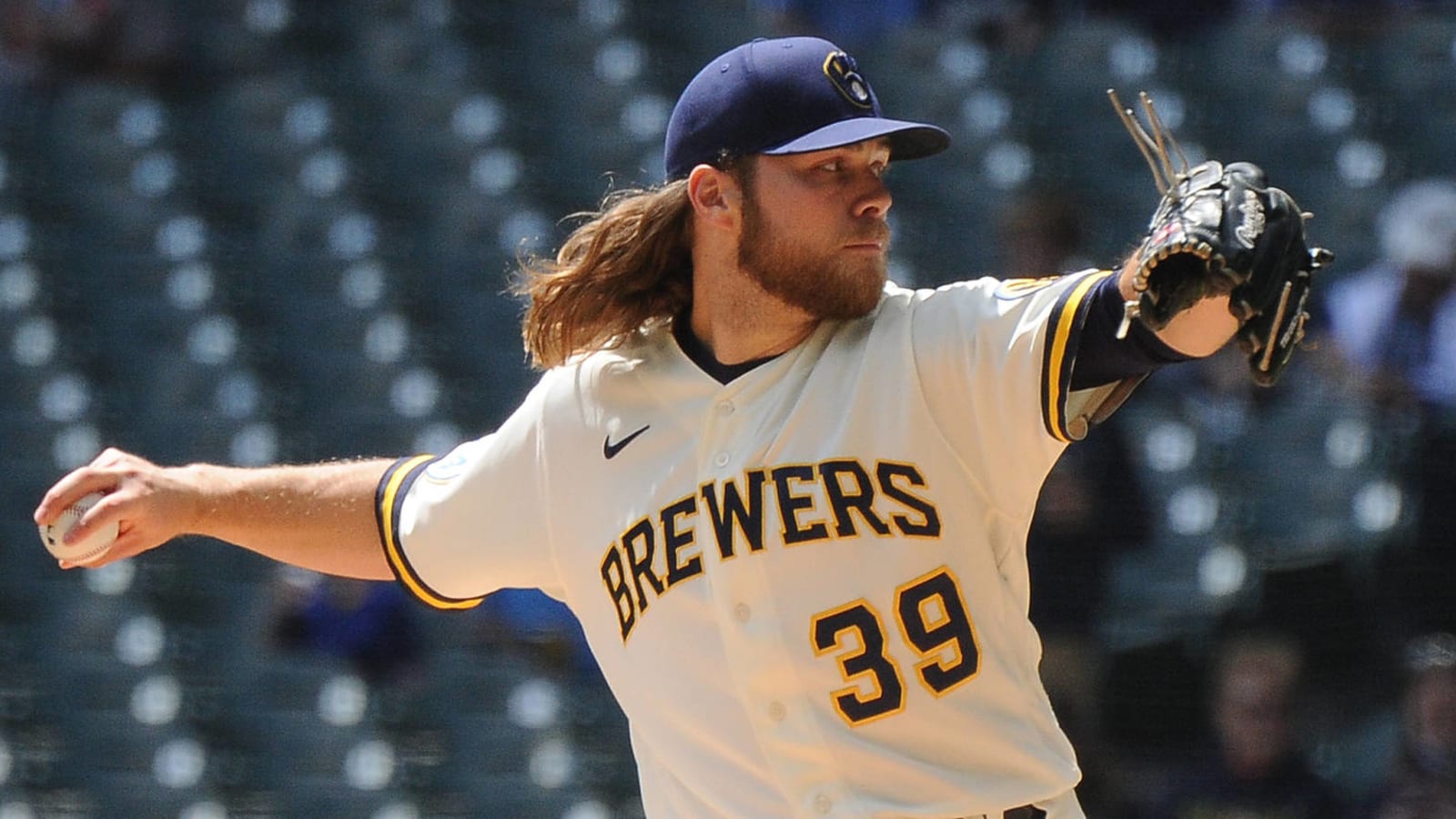 Corbin Burnes' record ends at 58 K's before first walk