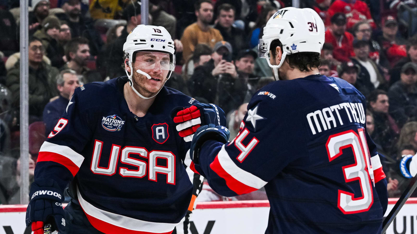 Watch: Team USA scores three goals in three minutes to start third period vs. Finland
