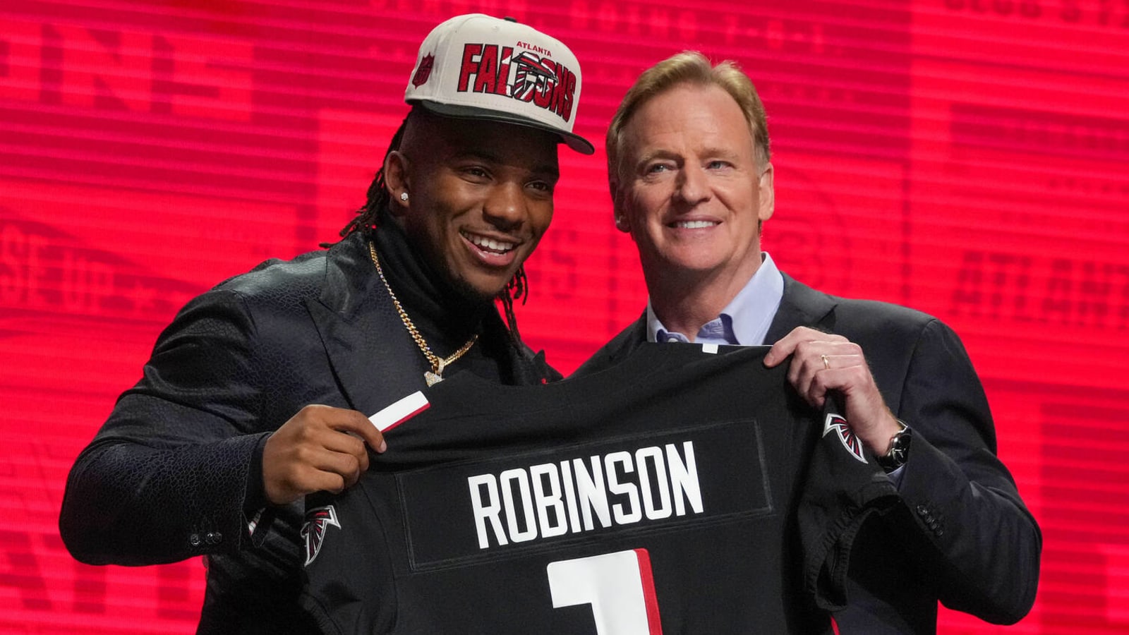 Was Bijan Robinson destined to play for the Falcons?