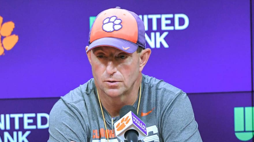 Clemson’s Dabo Swinney gives smug response about not using transfer portal