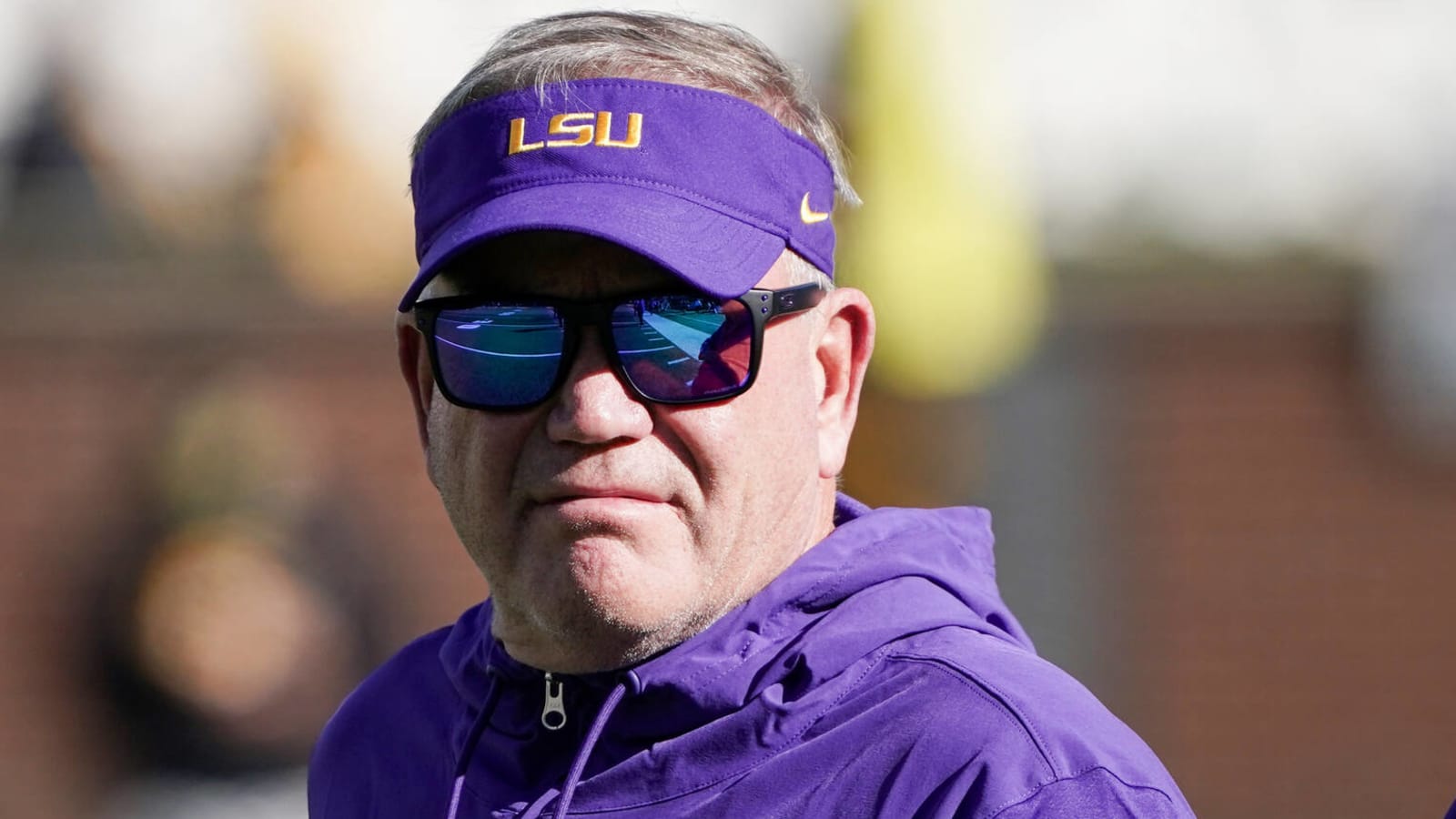 LSU HC Brian Kelly says fund to support Greg Brooks Jr. is 'well over six figures'