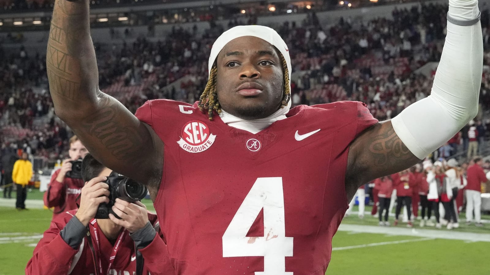 Jalen Milroe raves about Alabama QB signee Keelon Russell