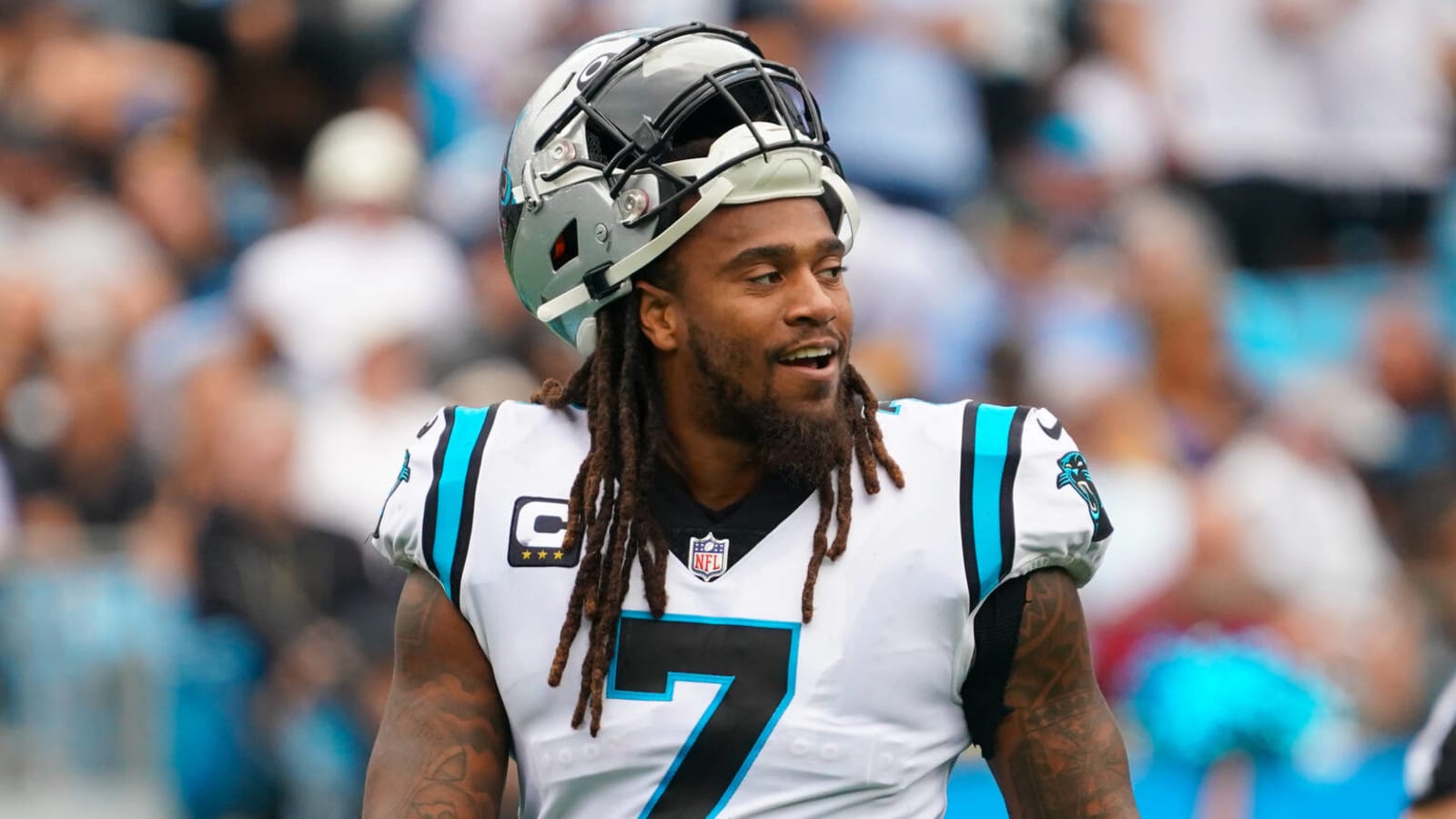 Report: Panthers 'would listen' to Shaq Thompson trade offers