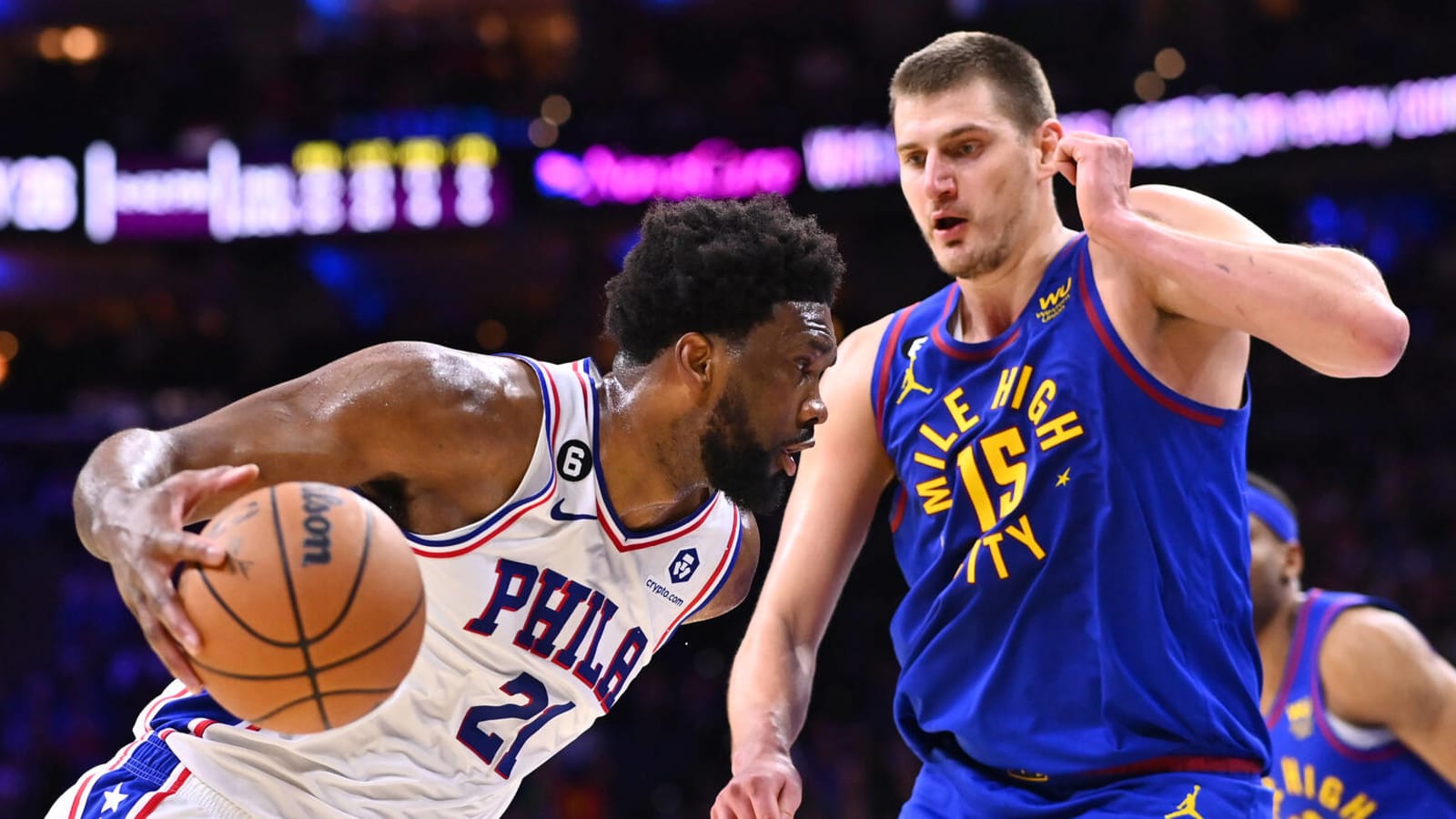 Nikola Jokic Joel Embiid Named Players Of The Month Yardbarker