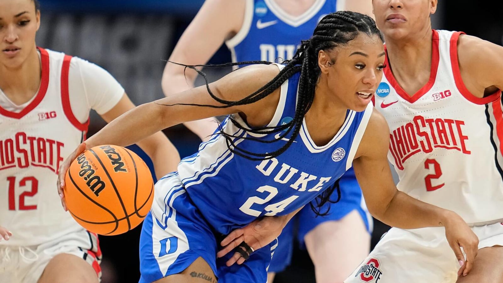 Duke pulls off first major upset of women's tournament