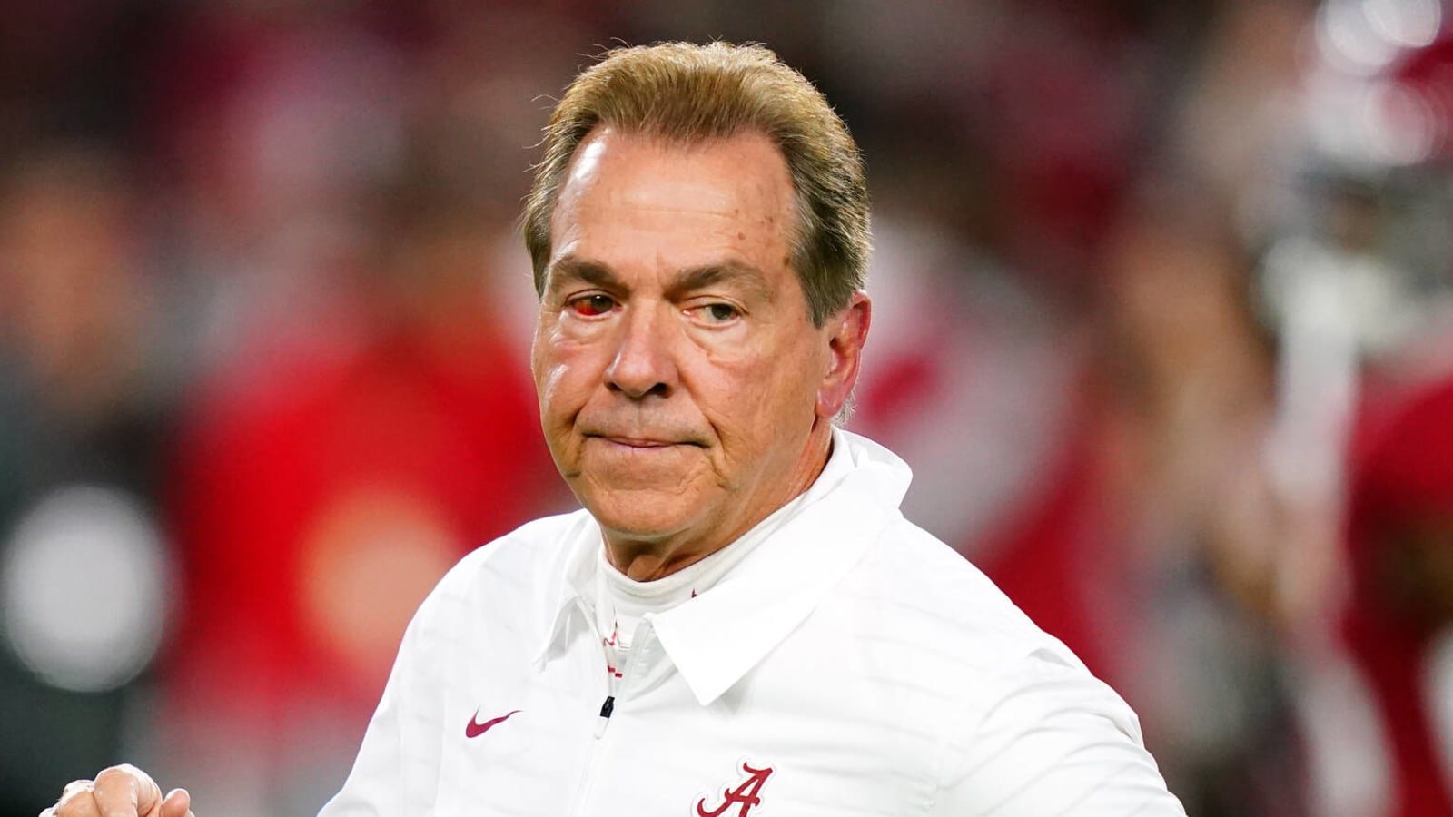 Nick Saban showed off his Ferrari during recruiting visit