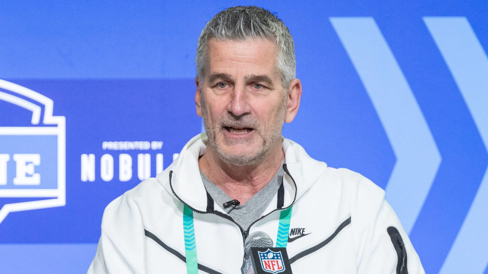 Panthers HC Frank Reich discusses Derek Carr meeting