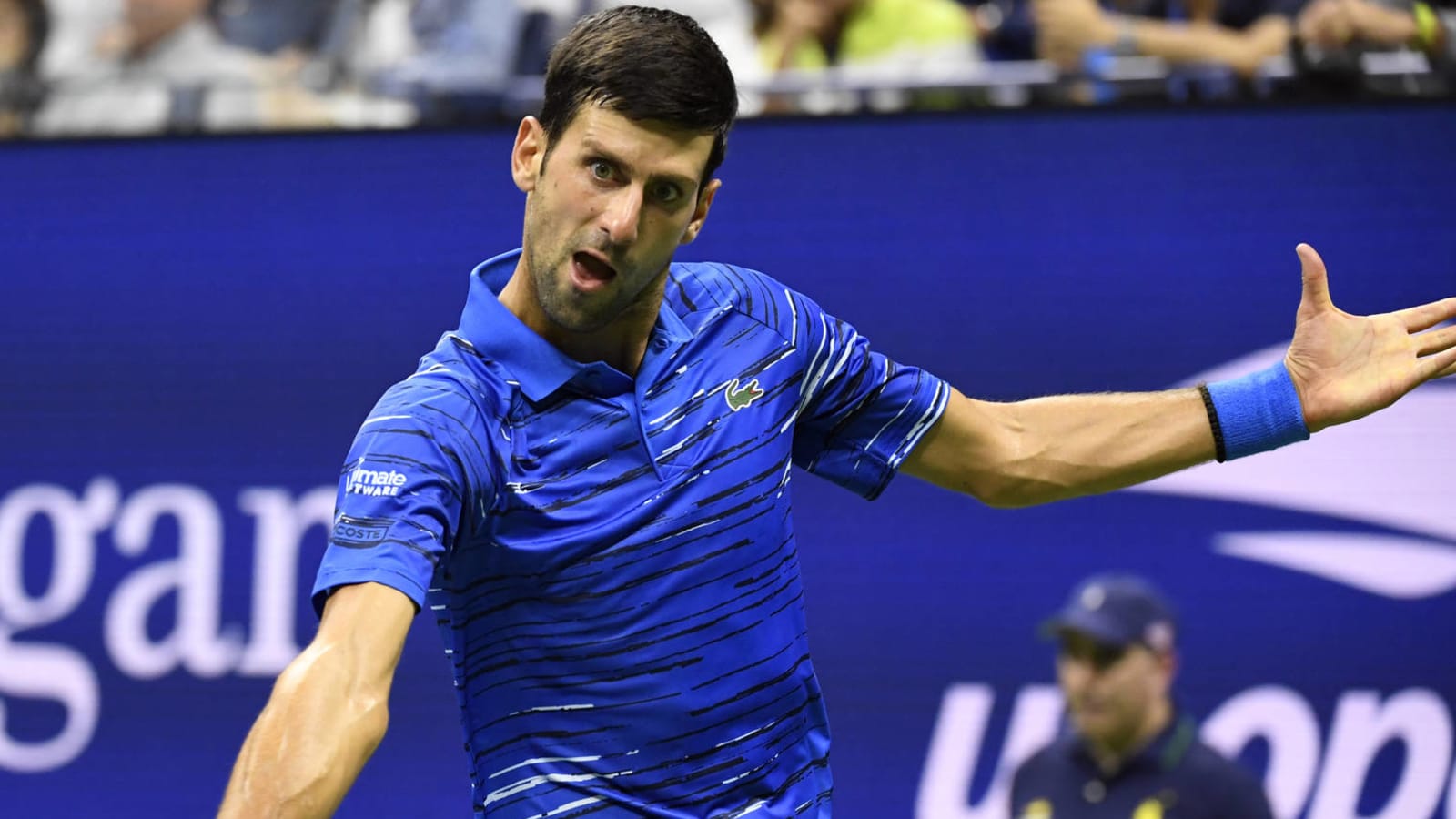 Novak Djokovic gets creative with homemade tennis court