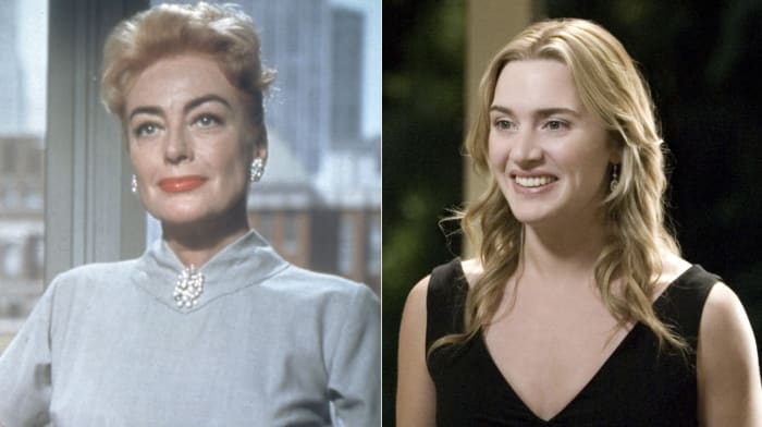 Joan Crawford and Kate Winslet