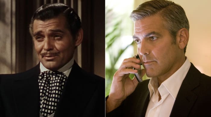 Clark Gable and George Clooney