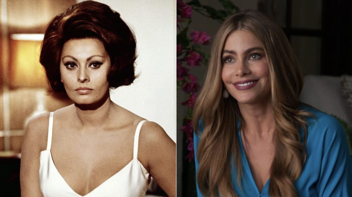 Sophia Loren and Sofia Vergara