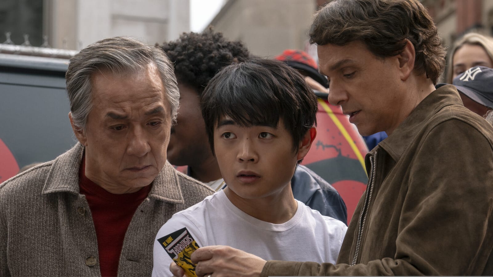 Ralph Macchio and Ben Wang reveal new 'The Karate Kid: Legends' trailer at CinemaCon