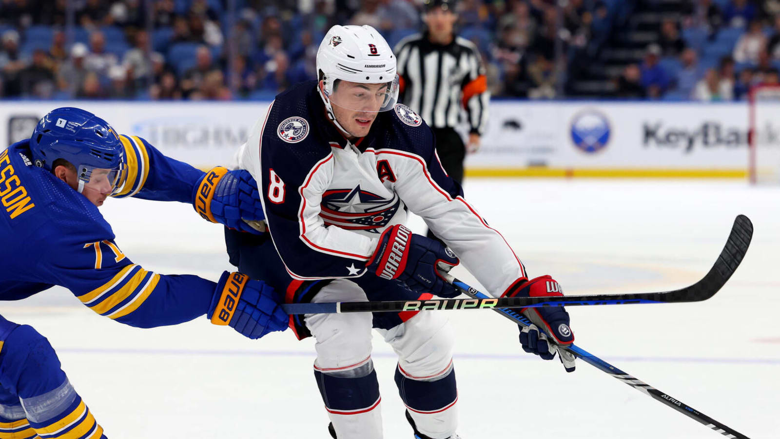 Blue Jackets Lose Opener But Avoid Disaster With Werenski Injury